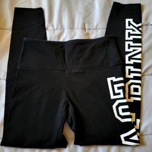 VS Pink leggings Size M